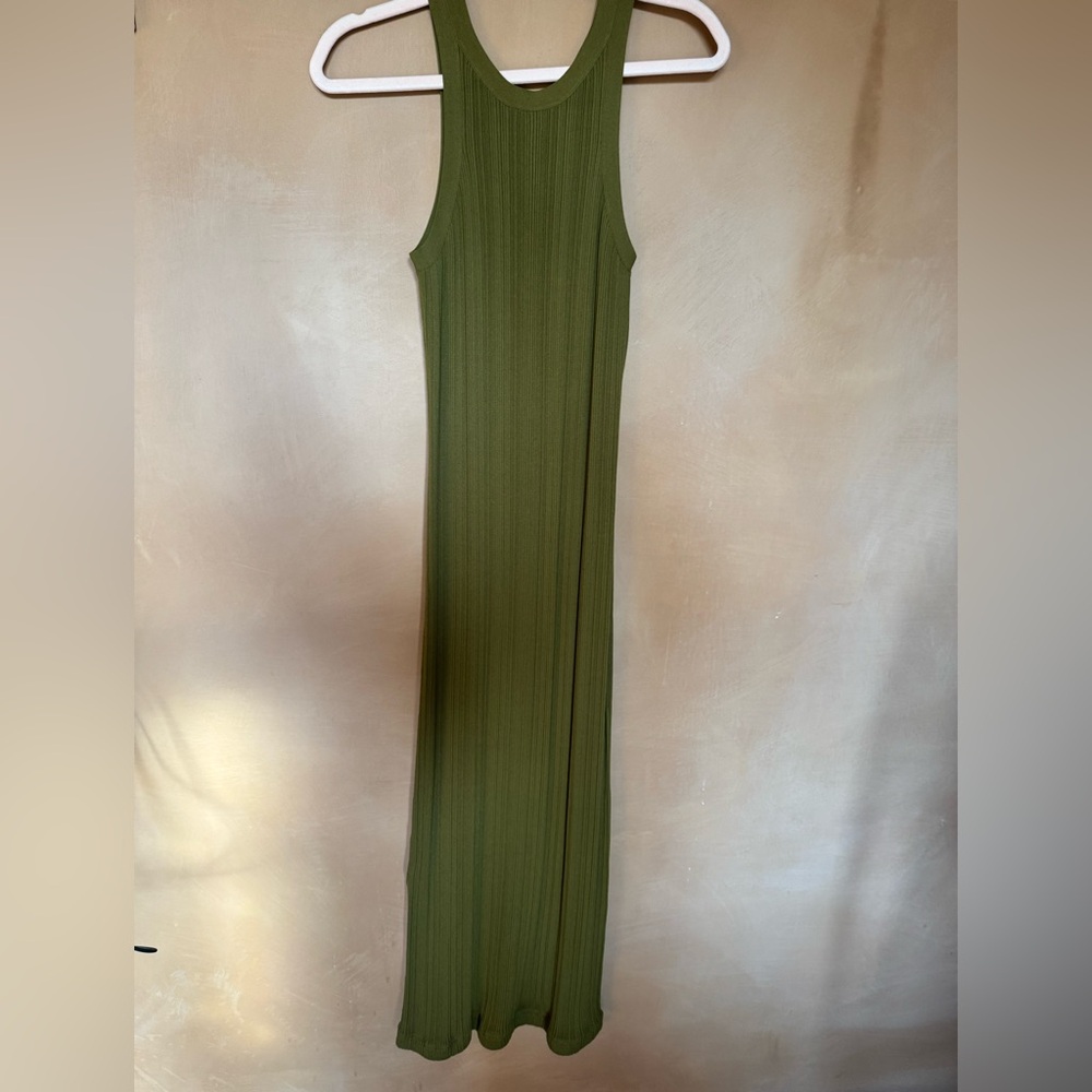 Toteme Seamless Rib Tank Maxi Dress Size S